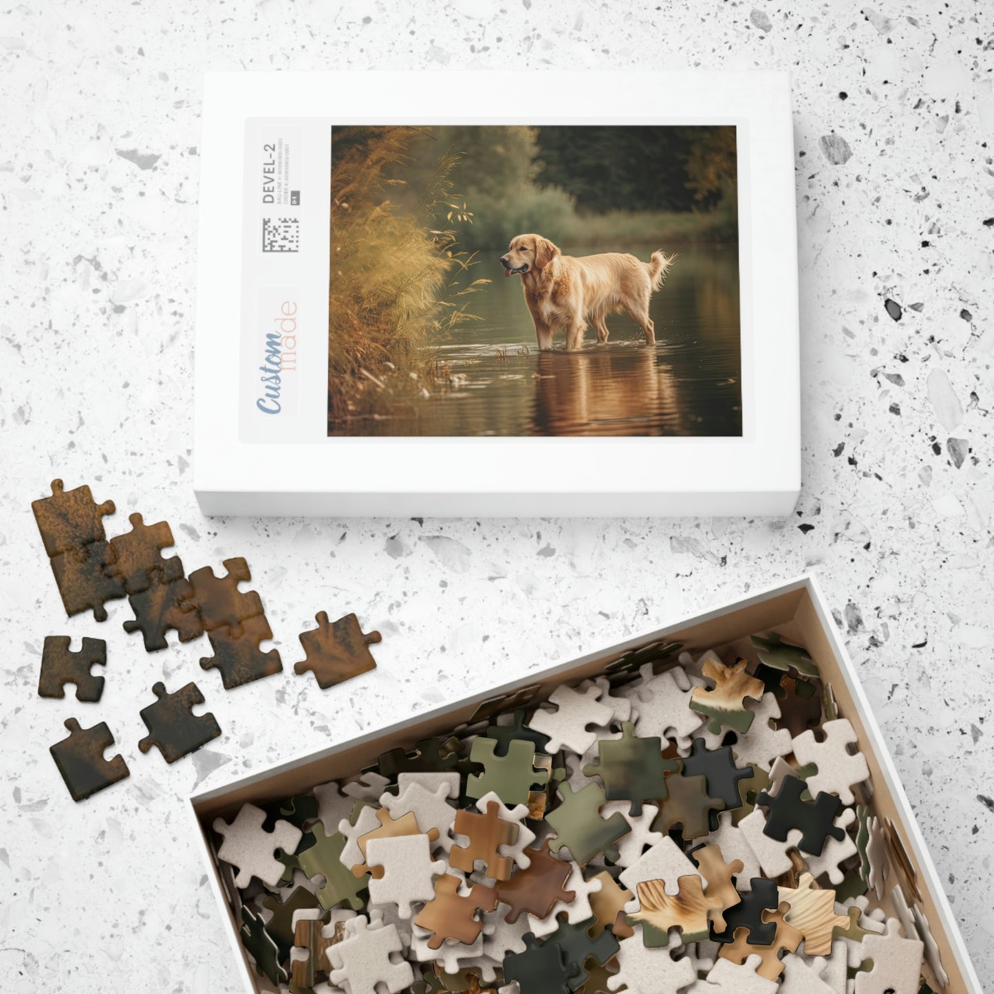 Golden Retriever Puzzle (500, 1014-piece)