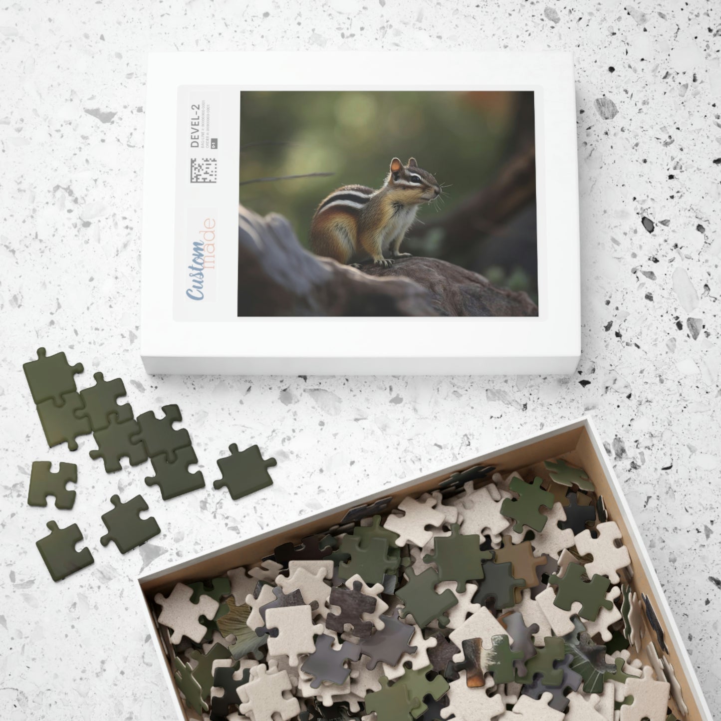 jigsaw puzzle box