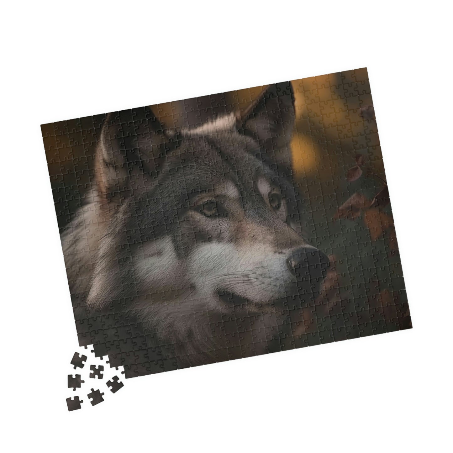 Wolf Puzzle (500, 1014-piece)