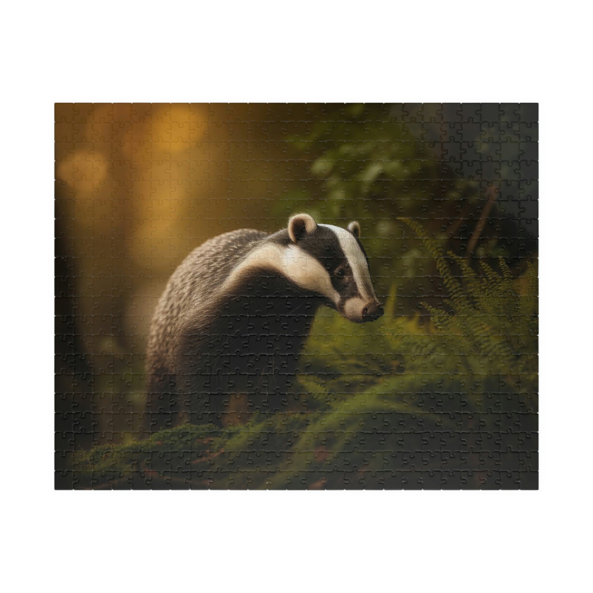 badger jigsaw puzzle