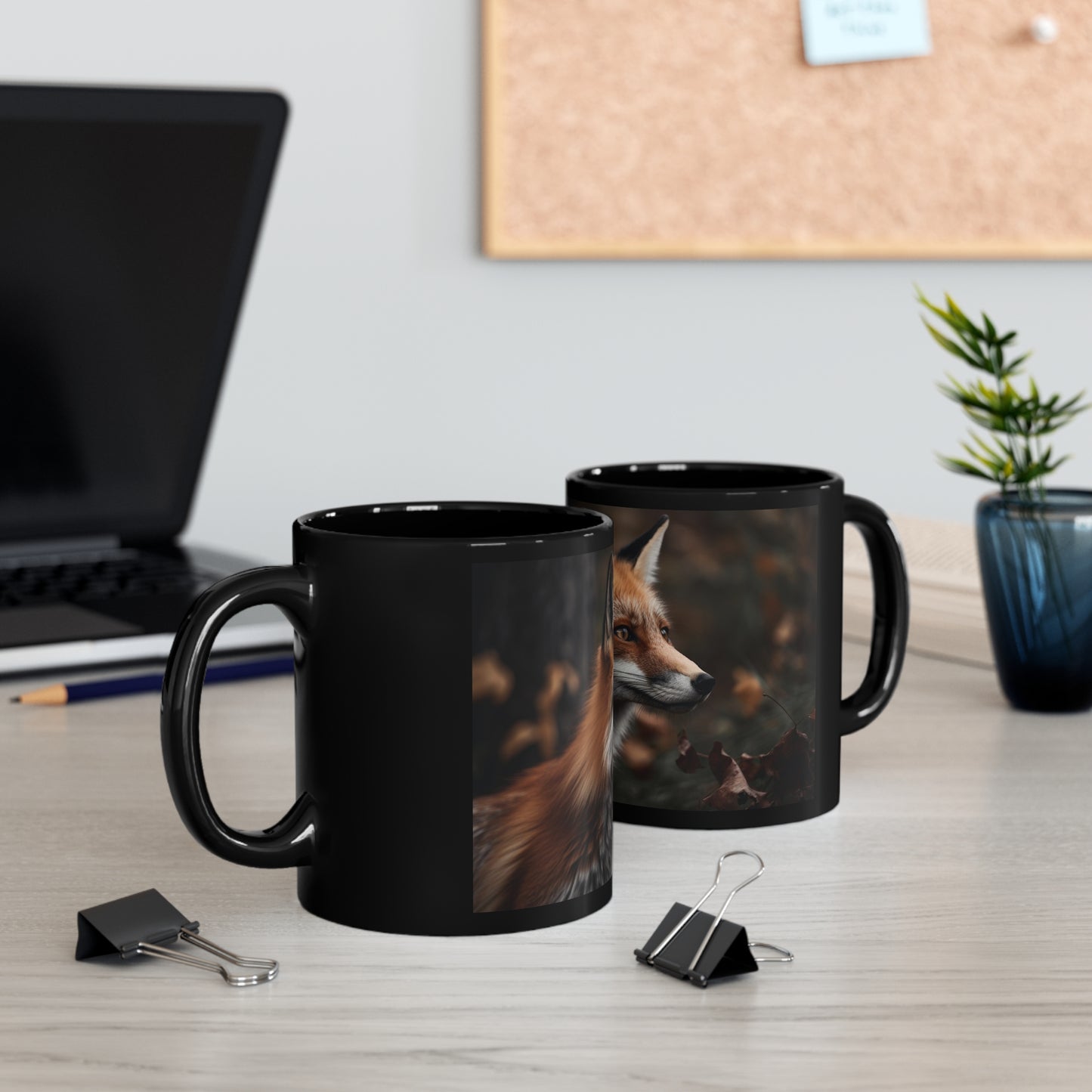 Fox Mug - 11 oz Ceramic Mug