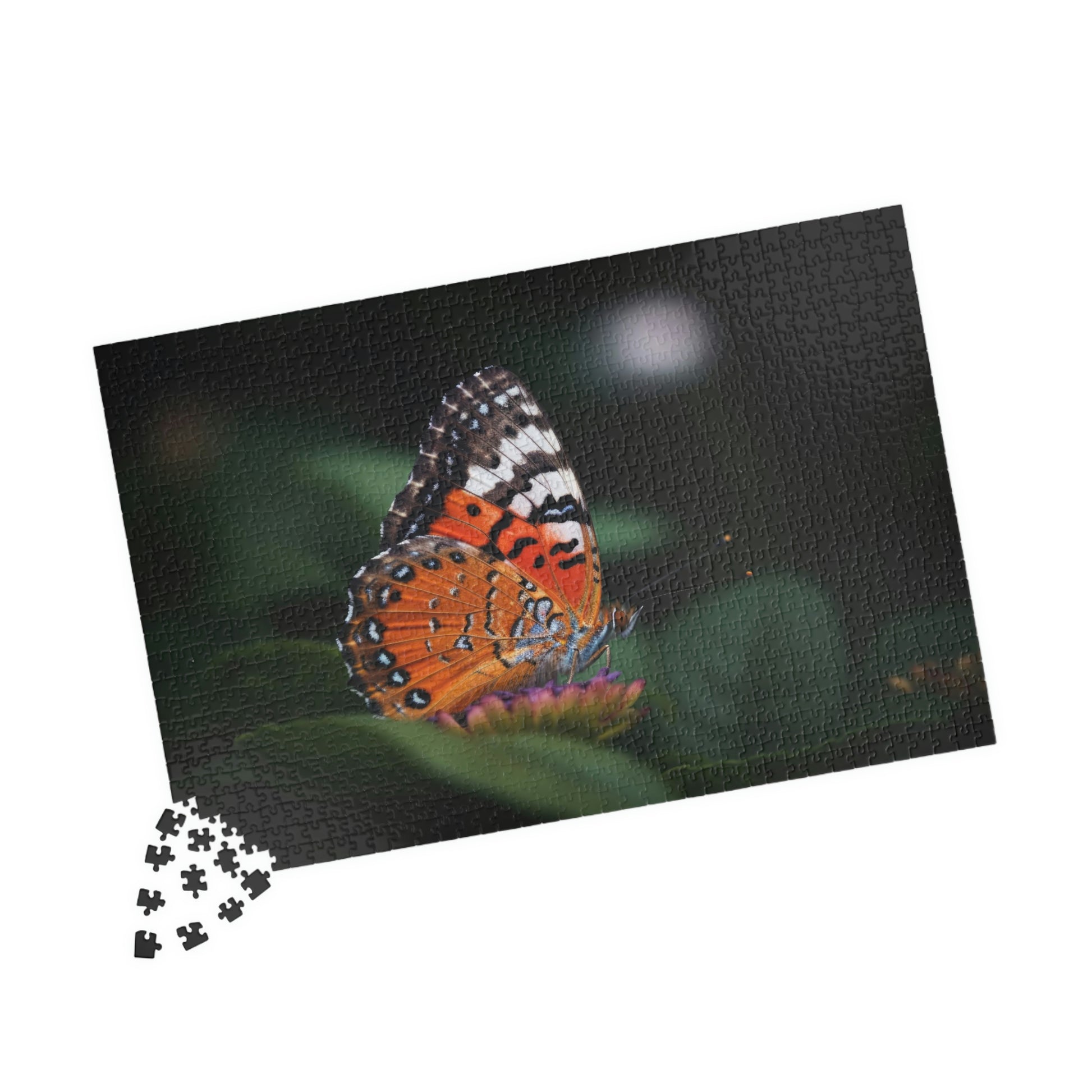 butterfly puzzle pieces