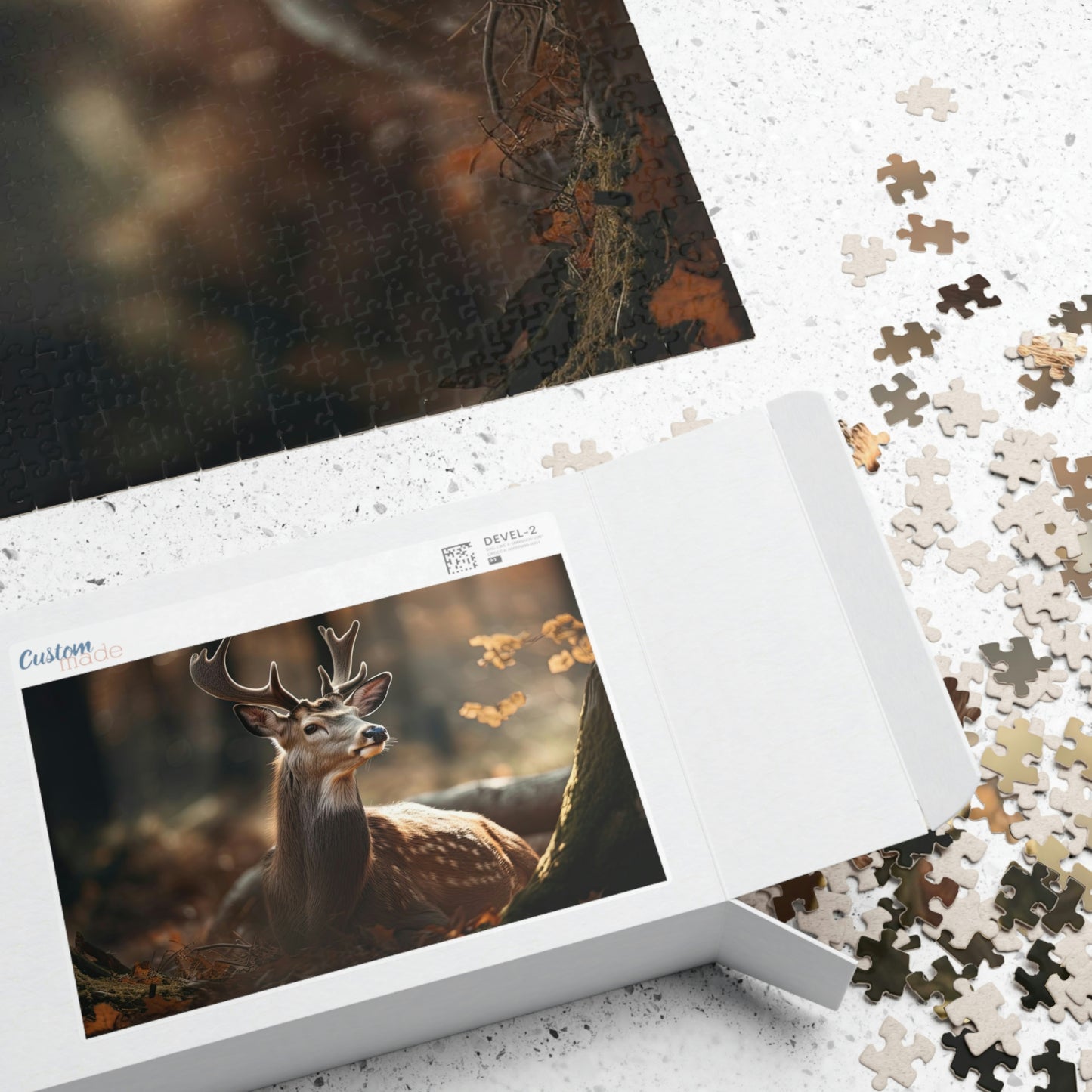 Deer Puzzle (500, 1014-piece)