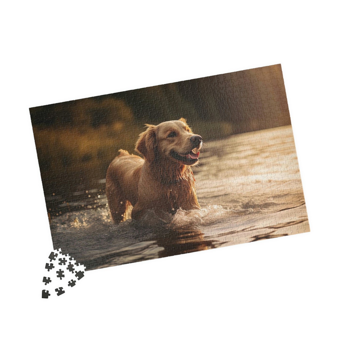 Golden Retriever Puzzle (500, 1014-piece)