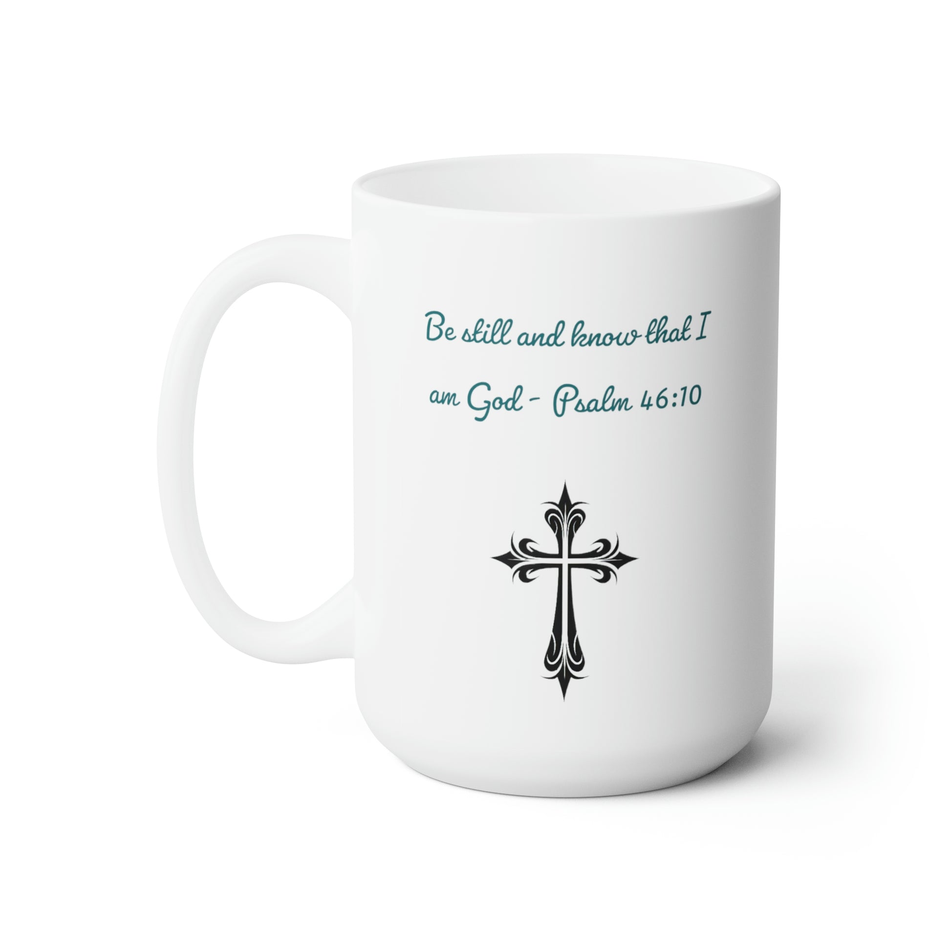Be Still and Know tea mug