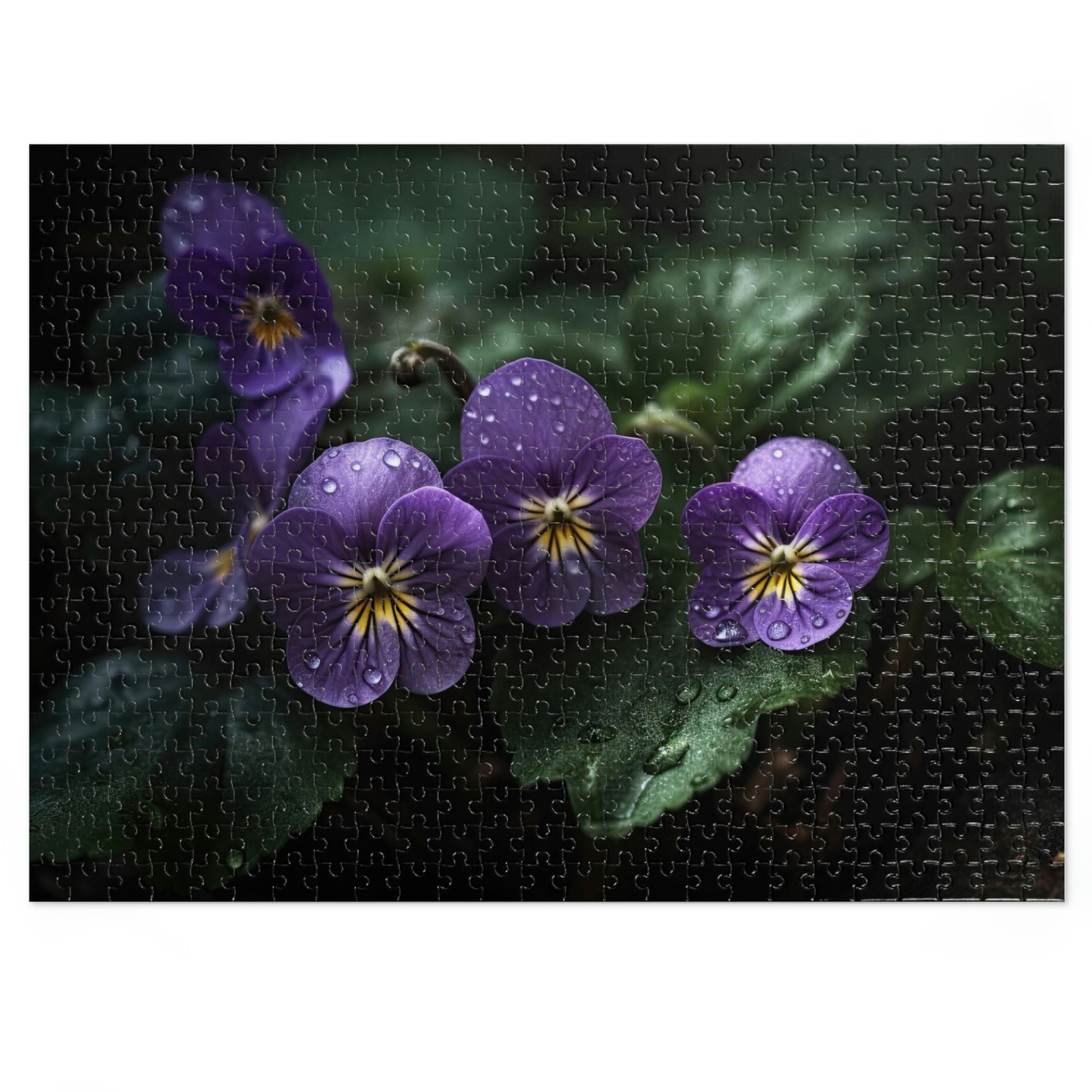 Enchanting Violets 3 Puzzle: (500, 1000 pc)