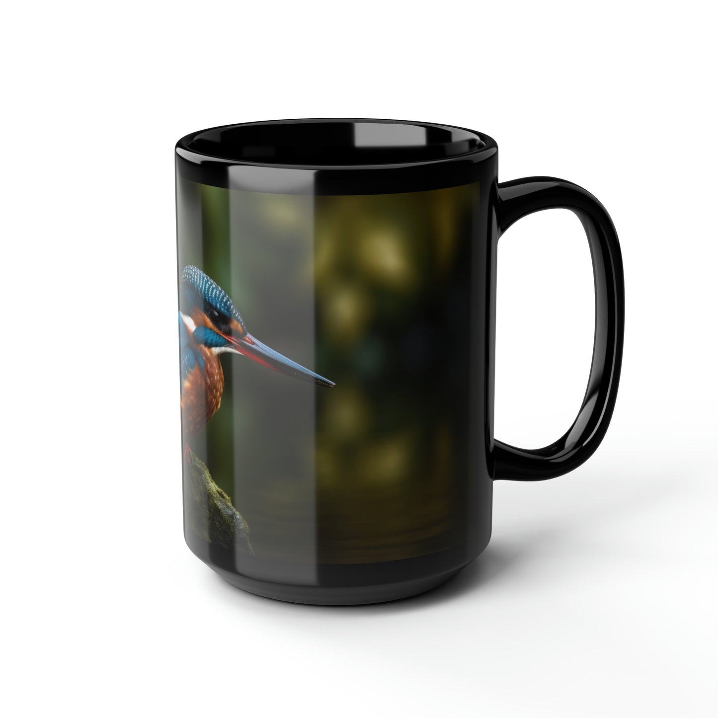 Kingfisher Mug - 15oz Ceramic Mug