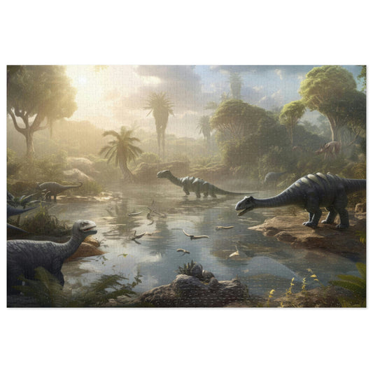 Dinosaur's Cretaceous Oasis 3 (500, 1000 pc)