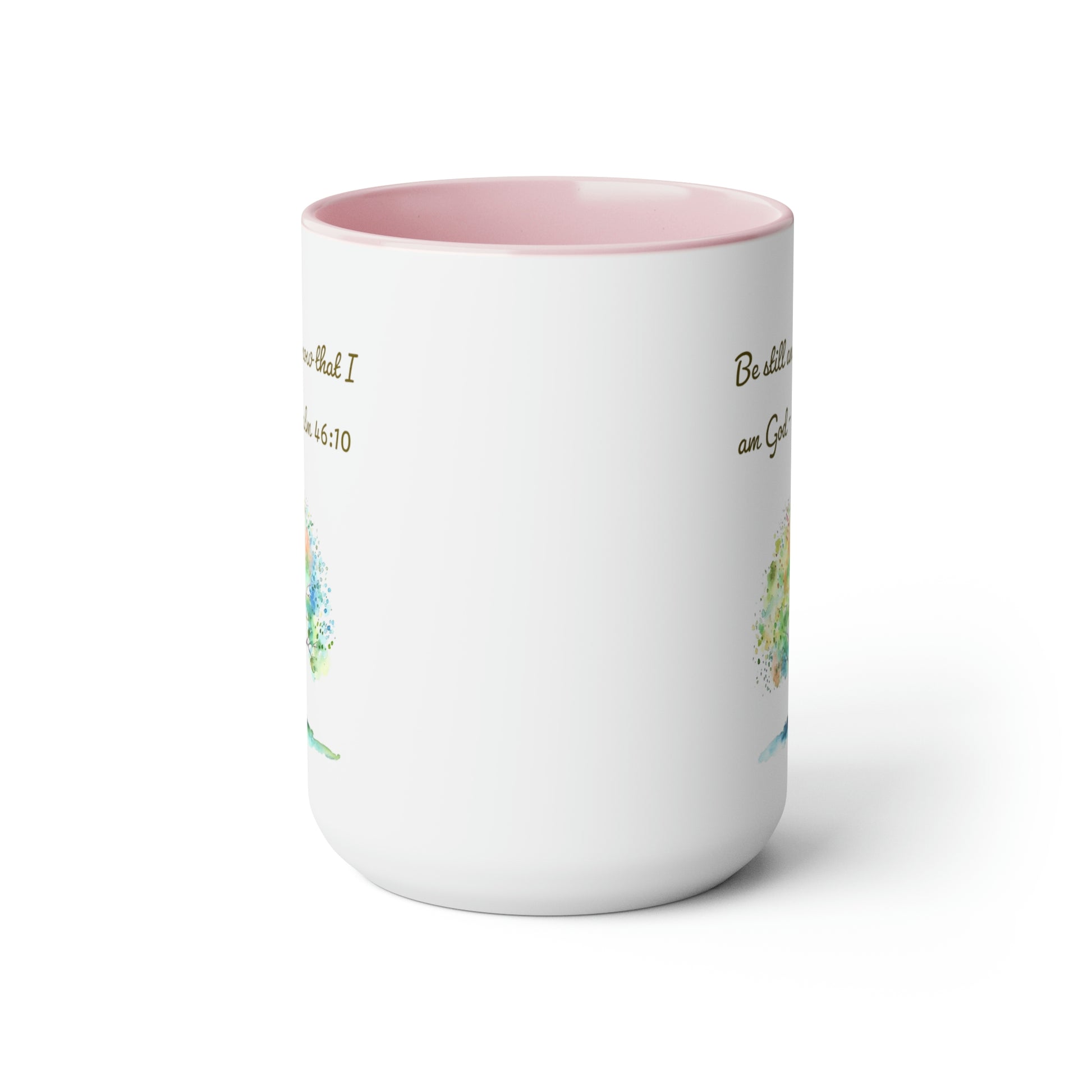 coffee mug back view