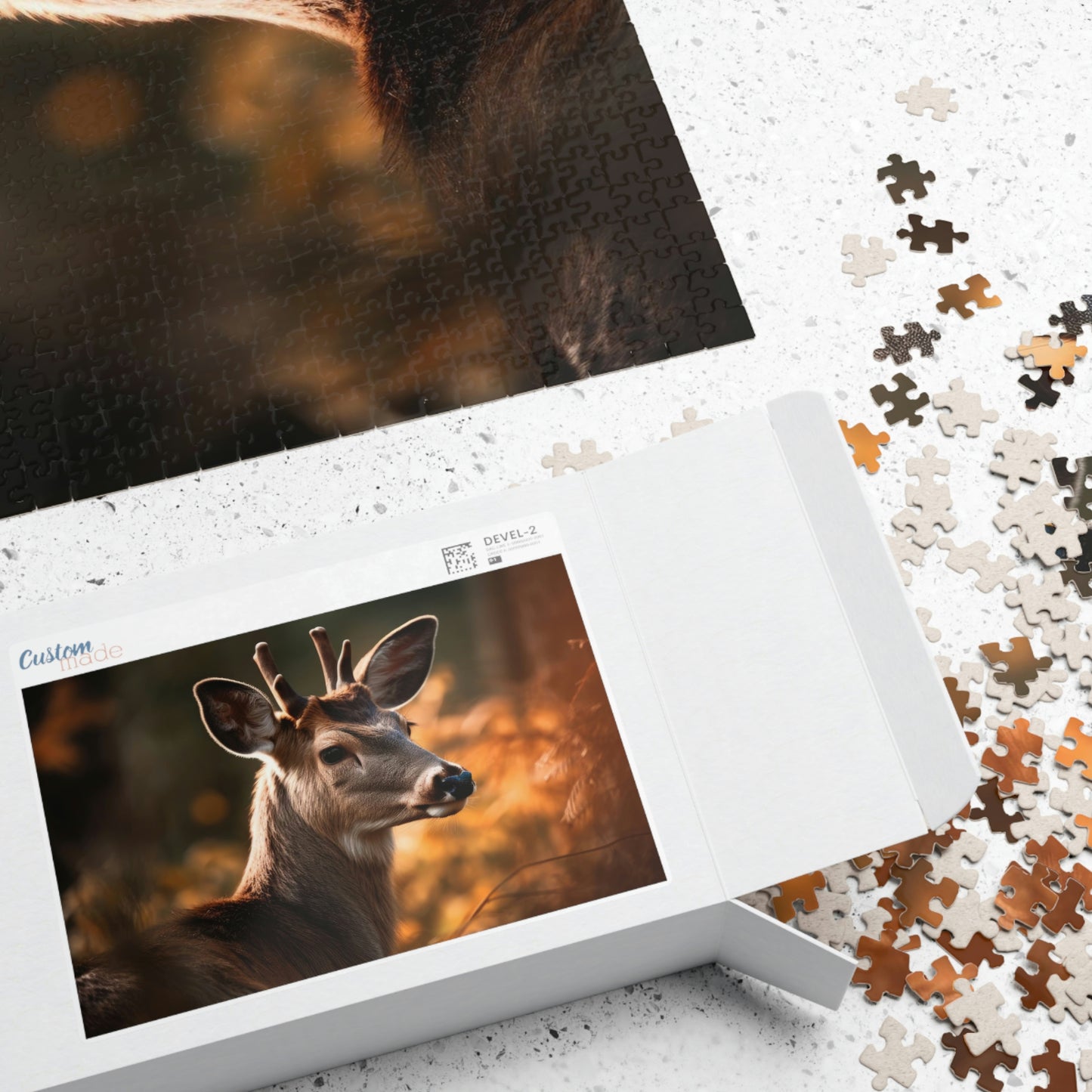 Deer Puzzle (500, 1014-piece)