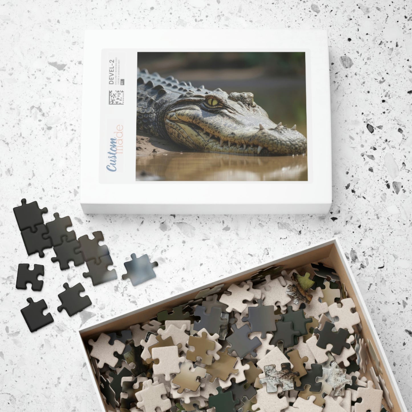 Crocodile Puzzle (500, 1014-piece)