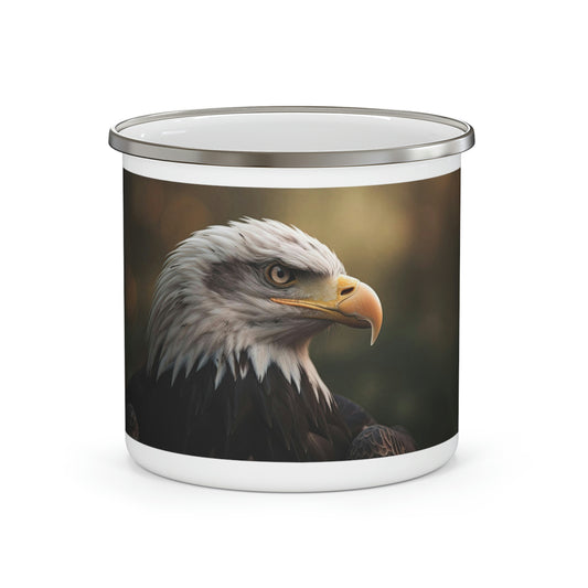 American Eagle camping mug