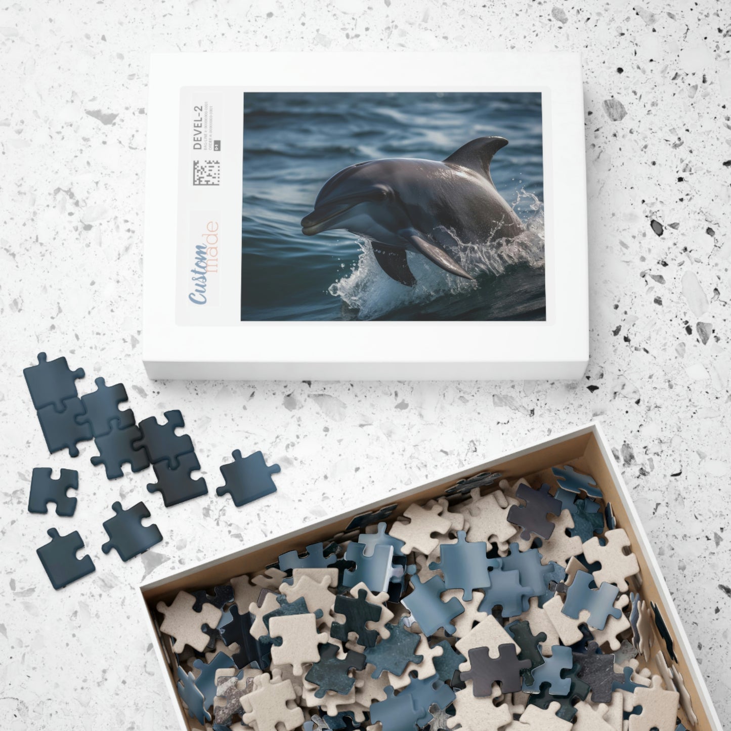 Dolphin Puzzle (500, 1014-piece)