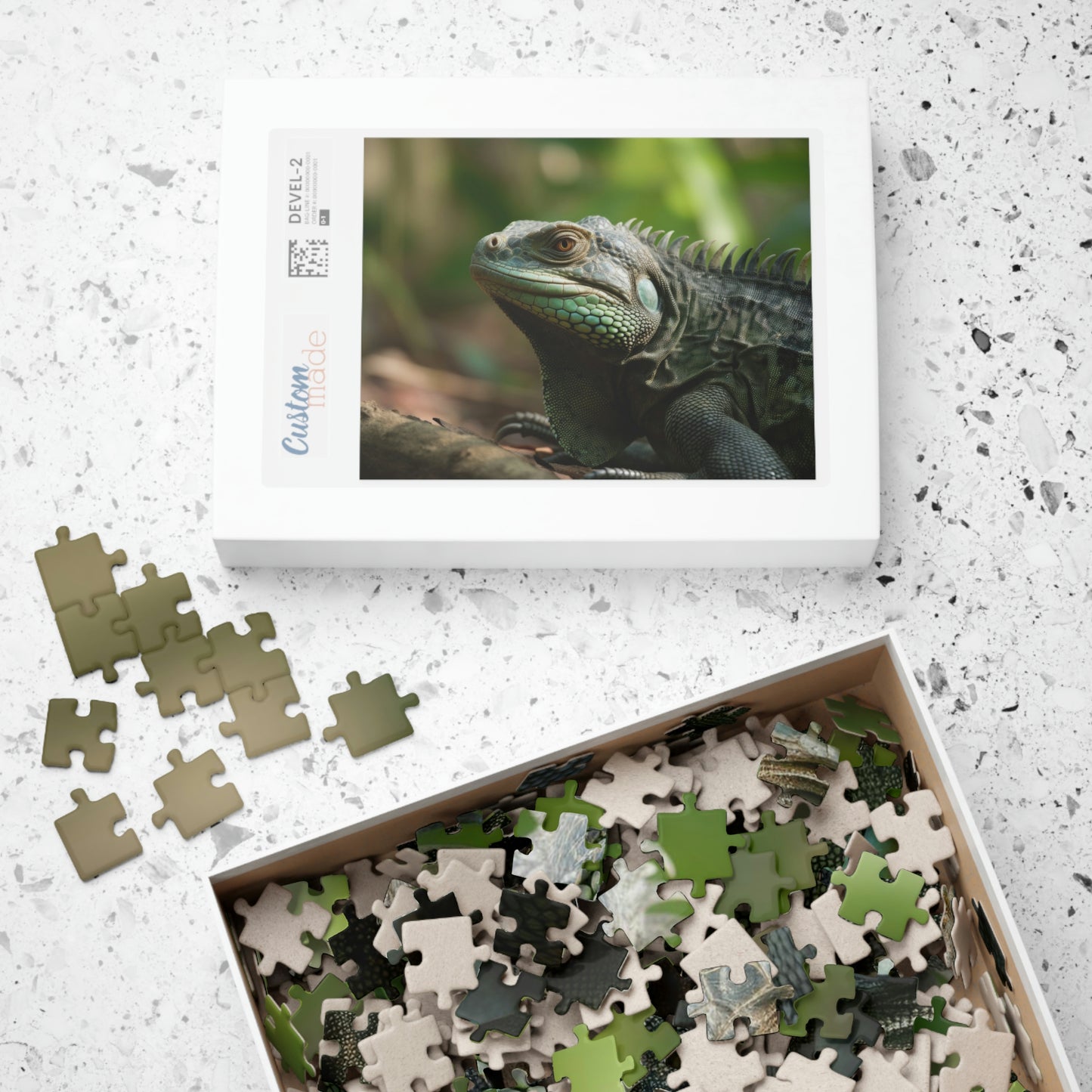 Iguana Puzzle (500, 1014-piece)
