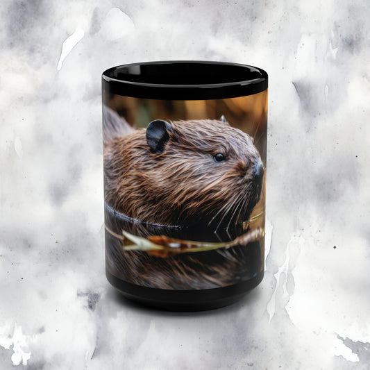 Beaver Mug - 15 oz Ceramic Mug