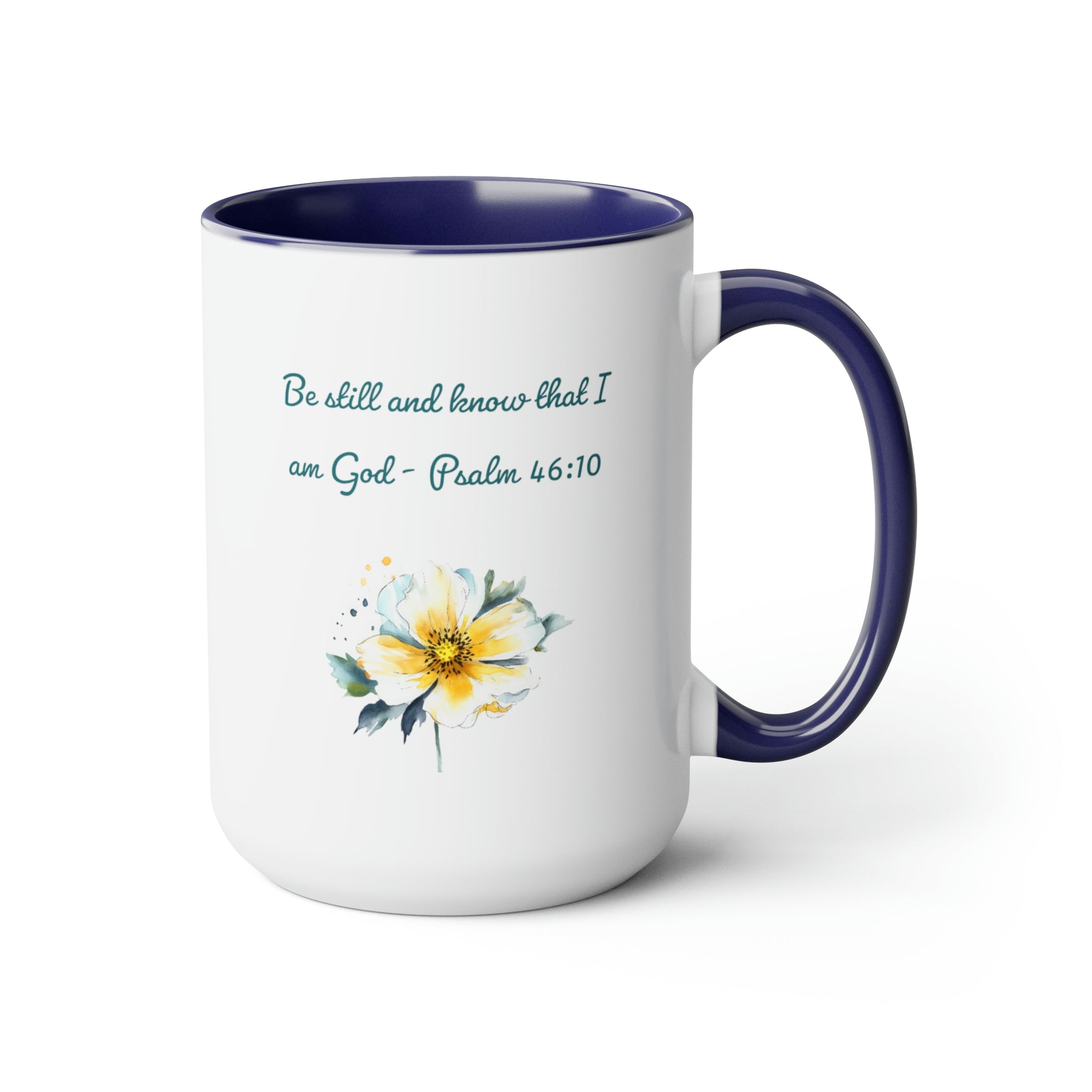 Be still and Know Psalm mug