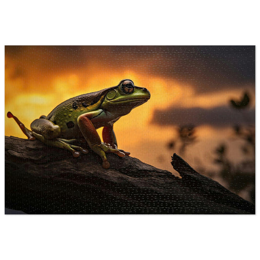 Frog's Serenade at Dusk 2 (500, 1000 piece)