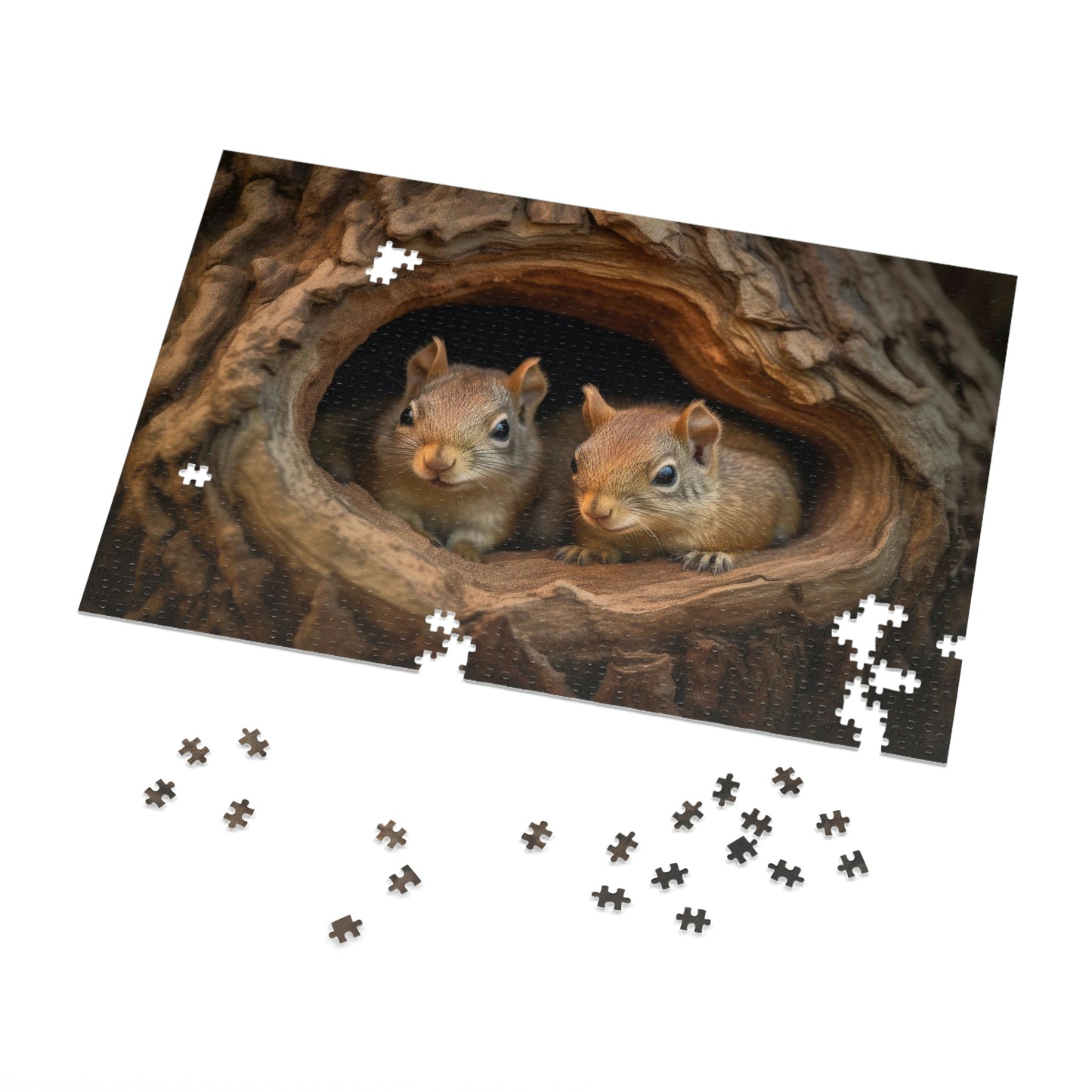 Squirrel's Charming Family 3 (500, 1000 pc)