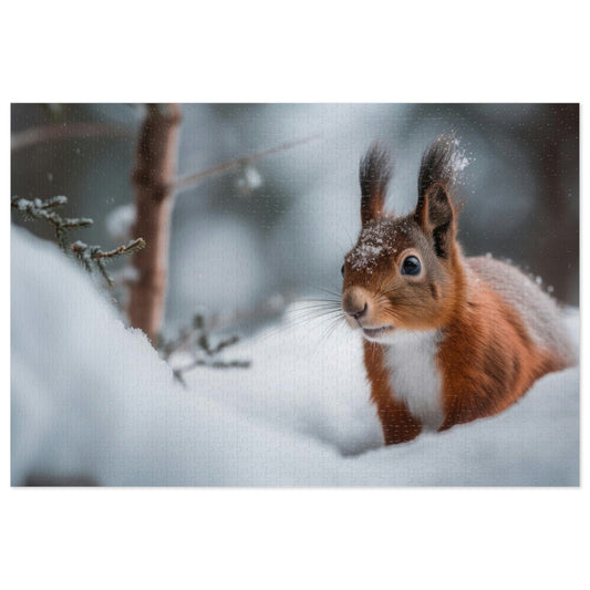 Squirrel's Winter Wonderland 1 (500, 1000 pc)