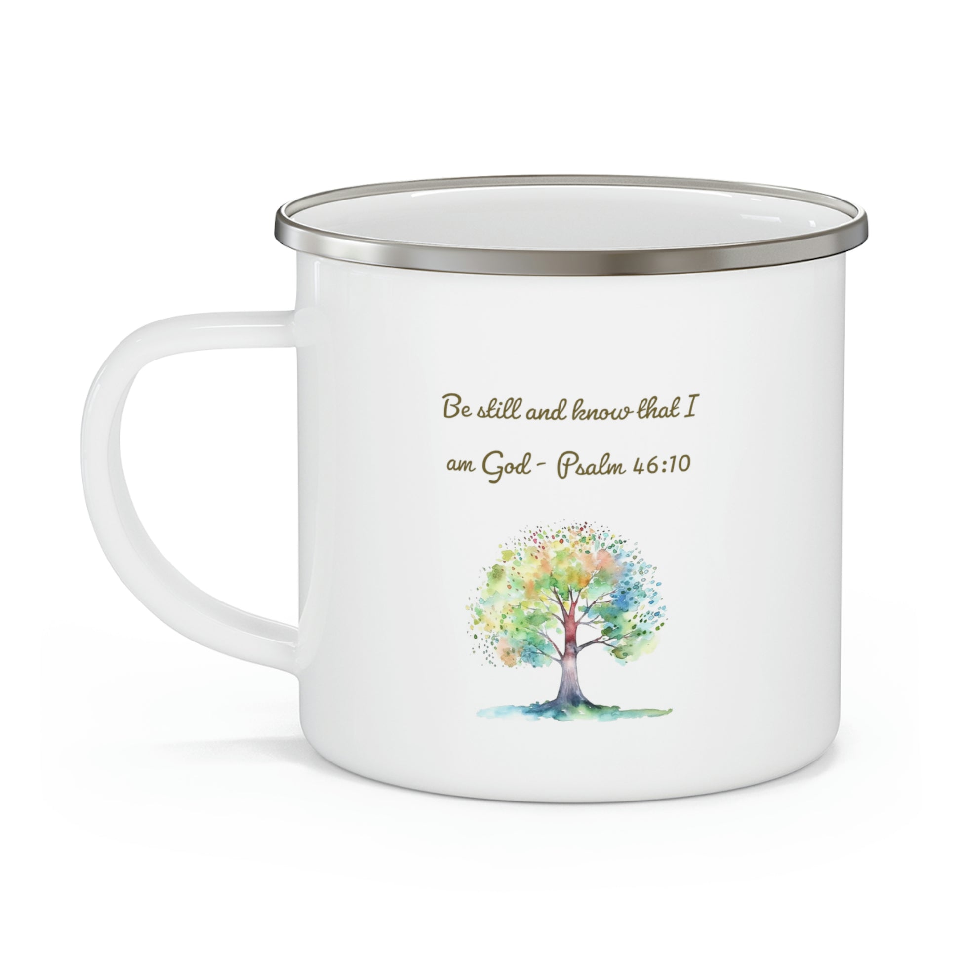 Be still and know that I am God camping mug