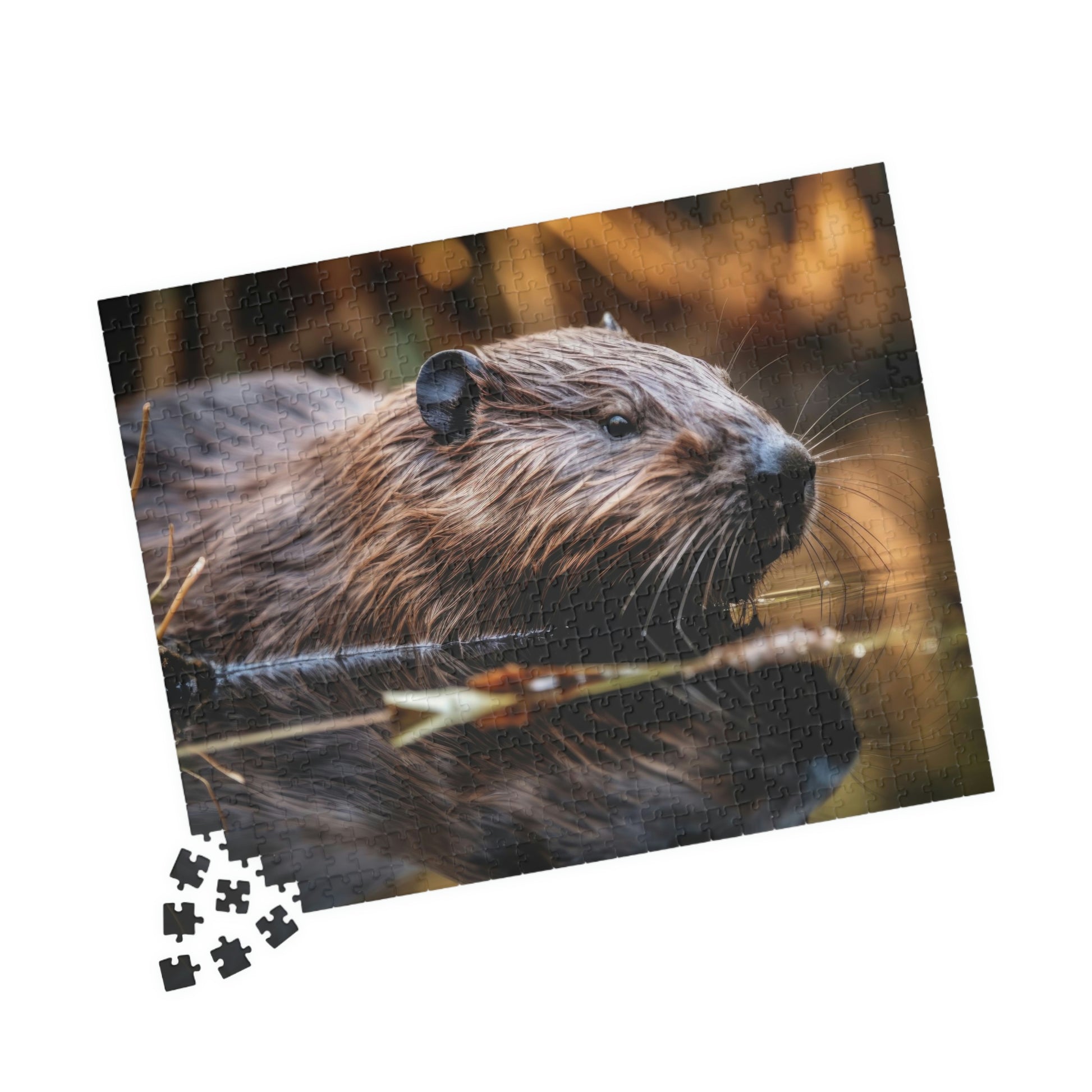 beaver puzzle pieces