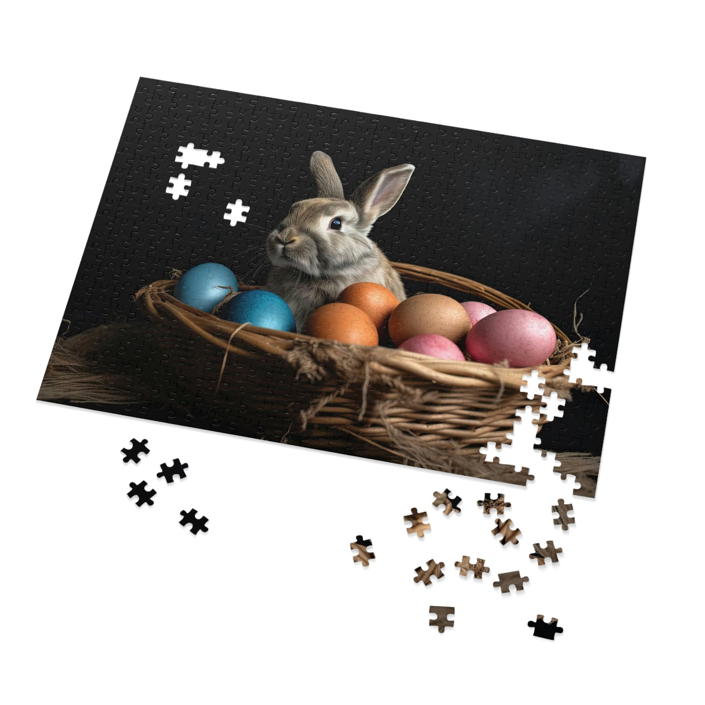 Whimsical Easter Bunny Puzzle 7 (500, 1000 pc)
