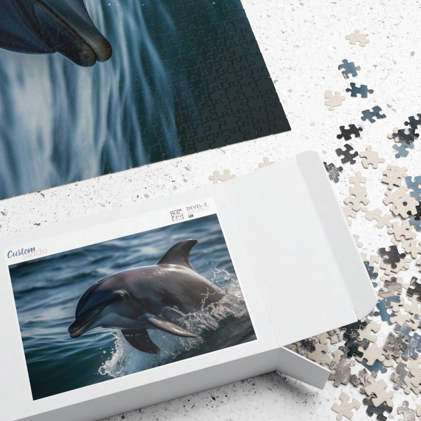 Dolphin Puzzle (500, 1014-piece)