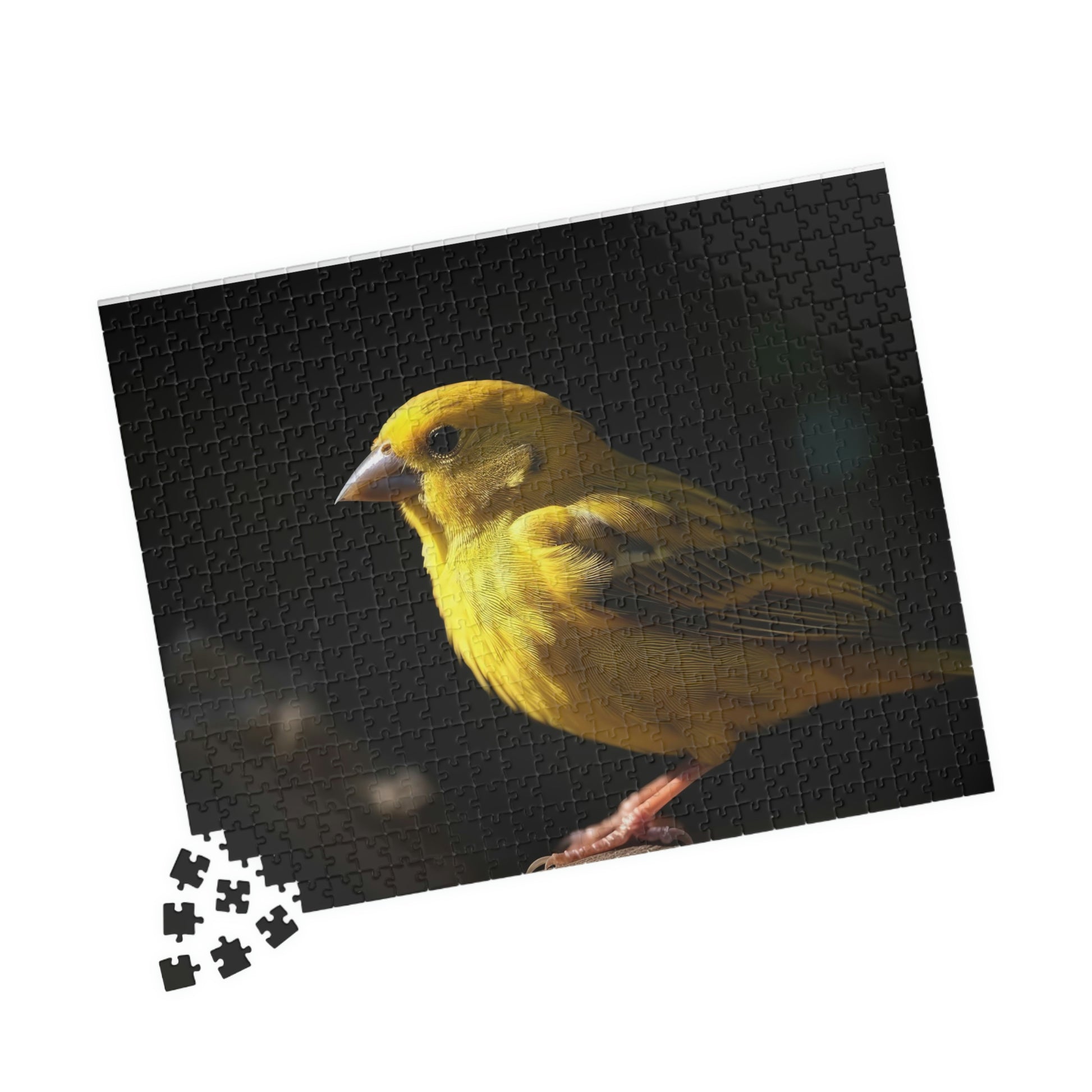 canary jigsaw puzzle pieces