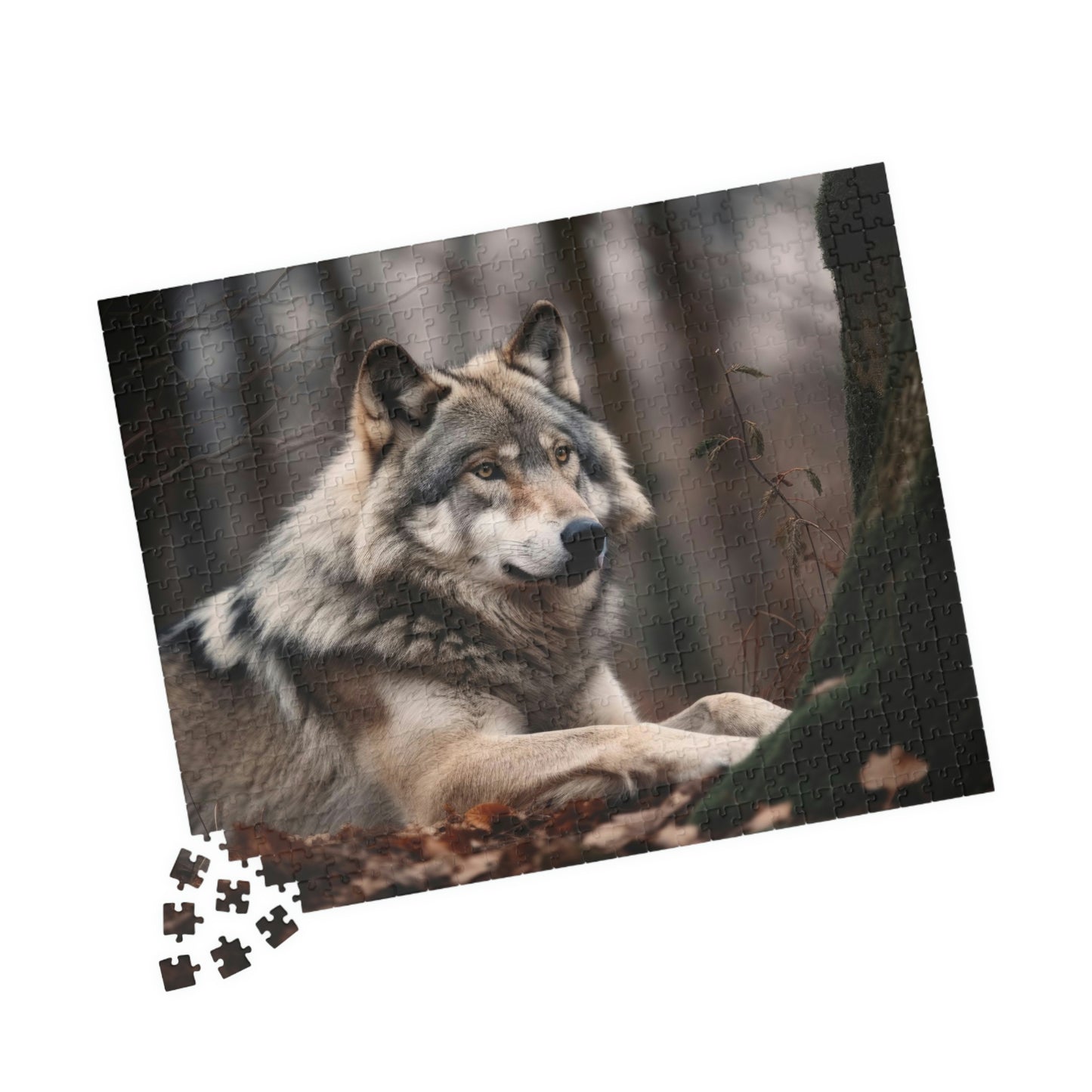 Wolf Puzzle (500, 1014-piece)