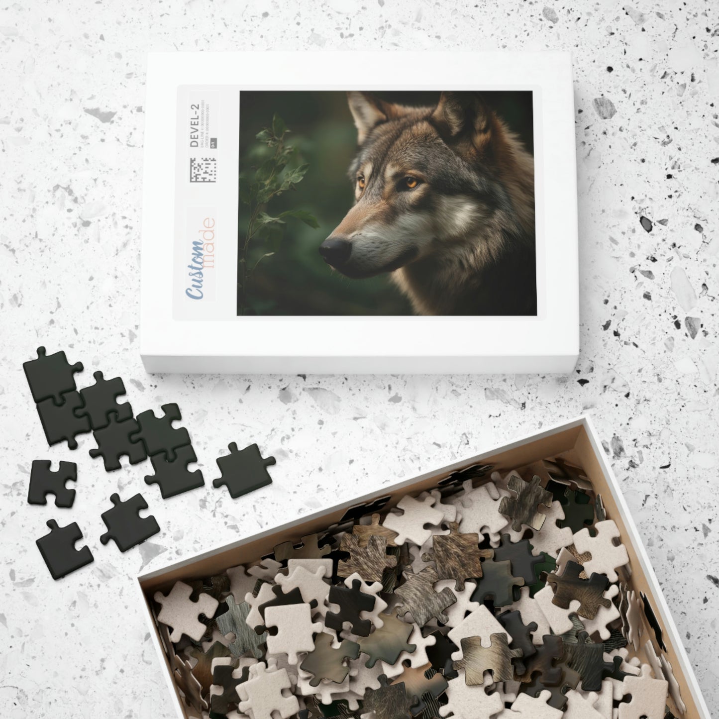 Wolf Puzzle (500, 1014-piece)