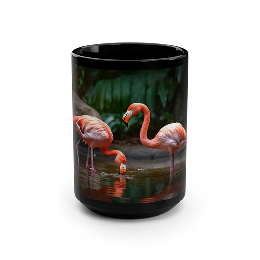 Flamingo Mug - 15oz Ceramic Mug