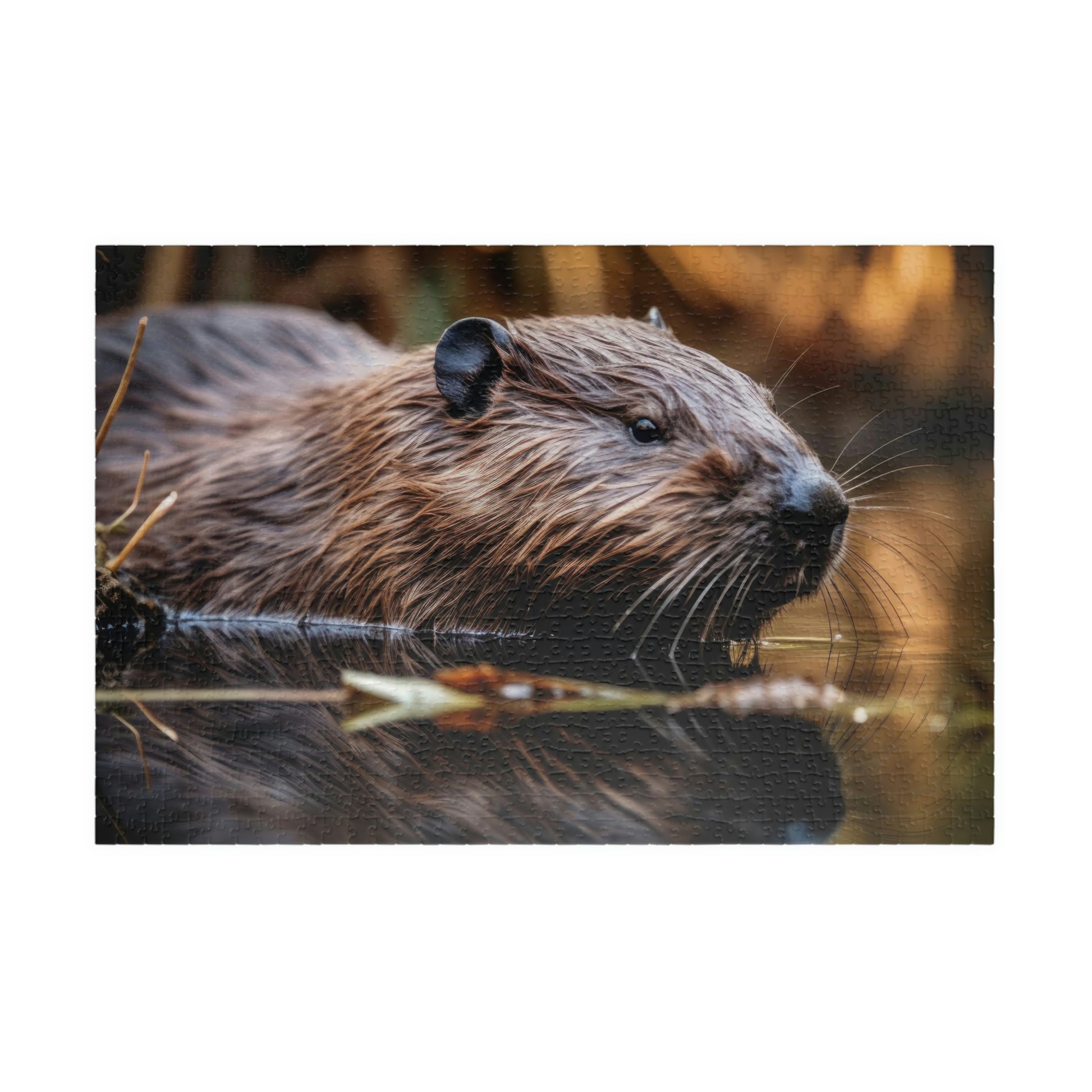 beaver jigsaw puzzle