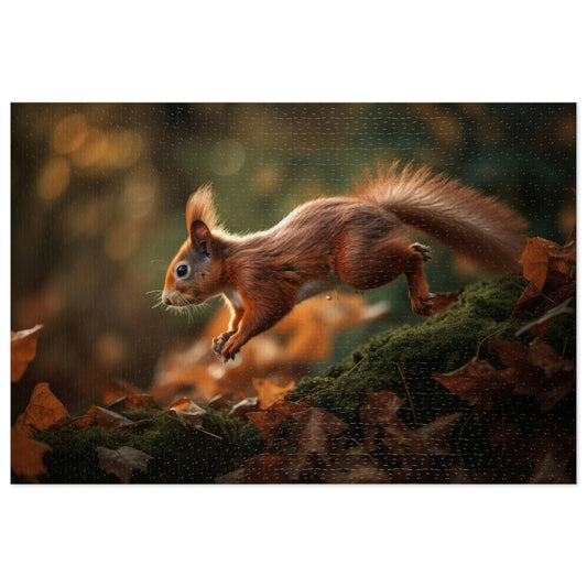 Squirrel's Forest Frolic (500, 1000 piece)