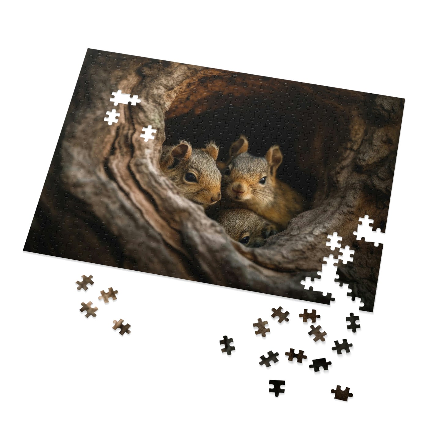 Squirrel's Charming Family 1 (500, 1000 pc)