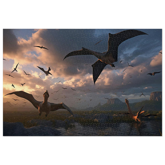 Dinosaur's Skyward Adventure 1 (500, 1000 piece)