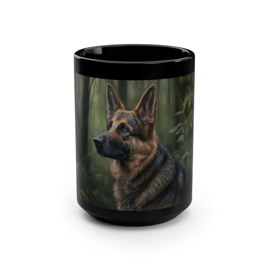 German Shepherd Mug - 15 oz Ceramic Mug