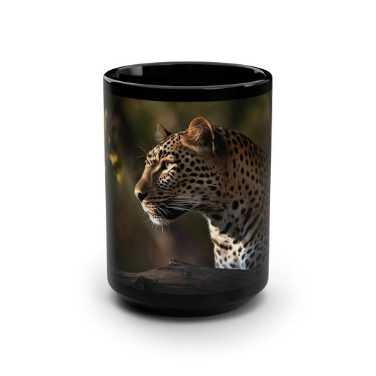 Leopard Mug - 15 oz Ceramic Mug