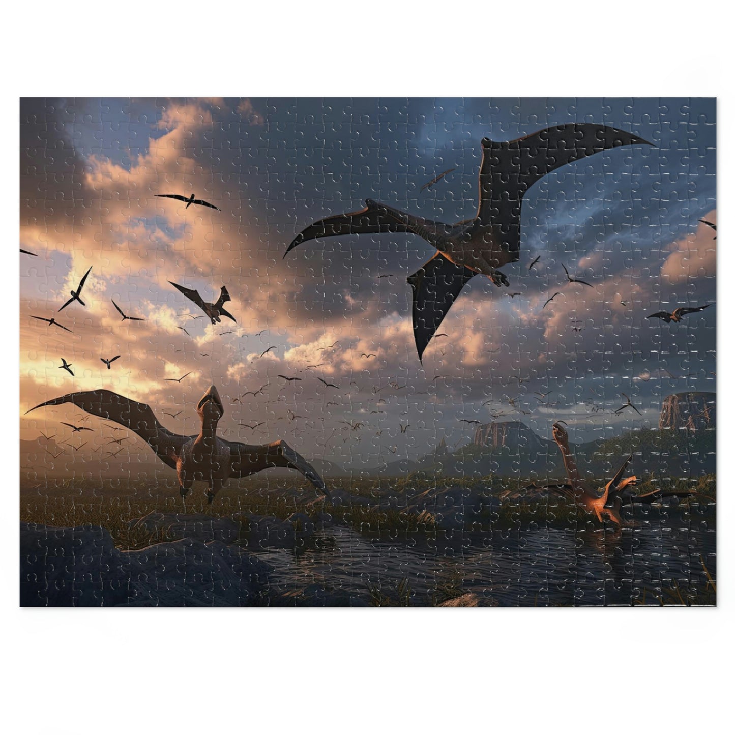 Dinosaur's Skyward Adventure 1 (500, 1000 piece)