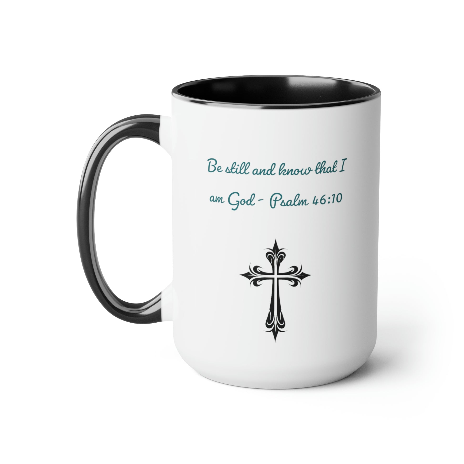 Be still and know Psalm mug