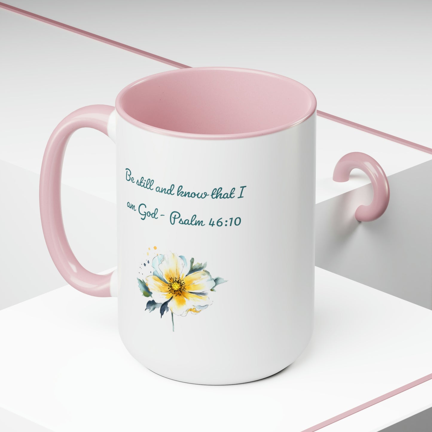 Be Still and Know Mug Two-Tone