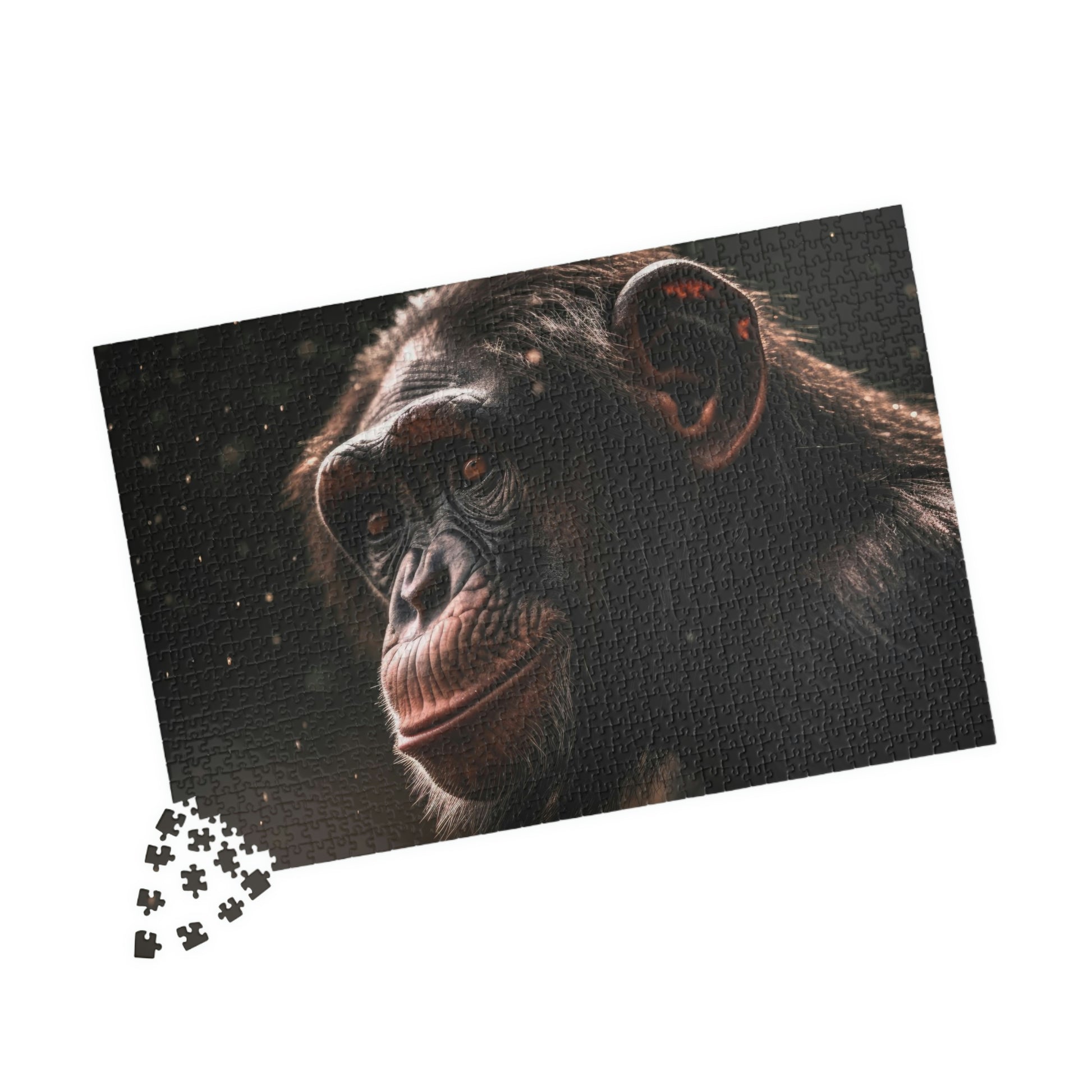 chimpanzee puzzle pieces
