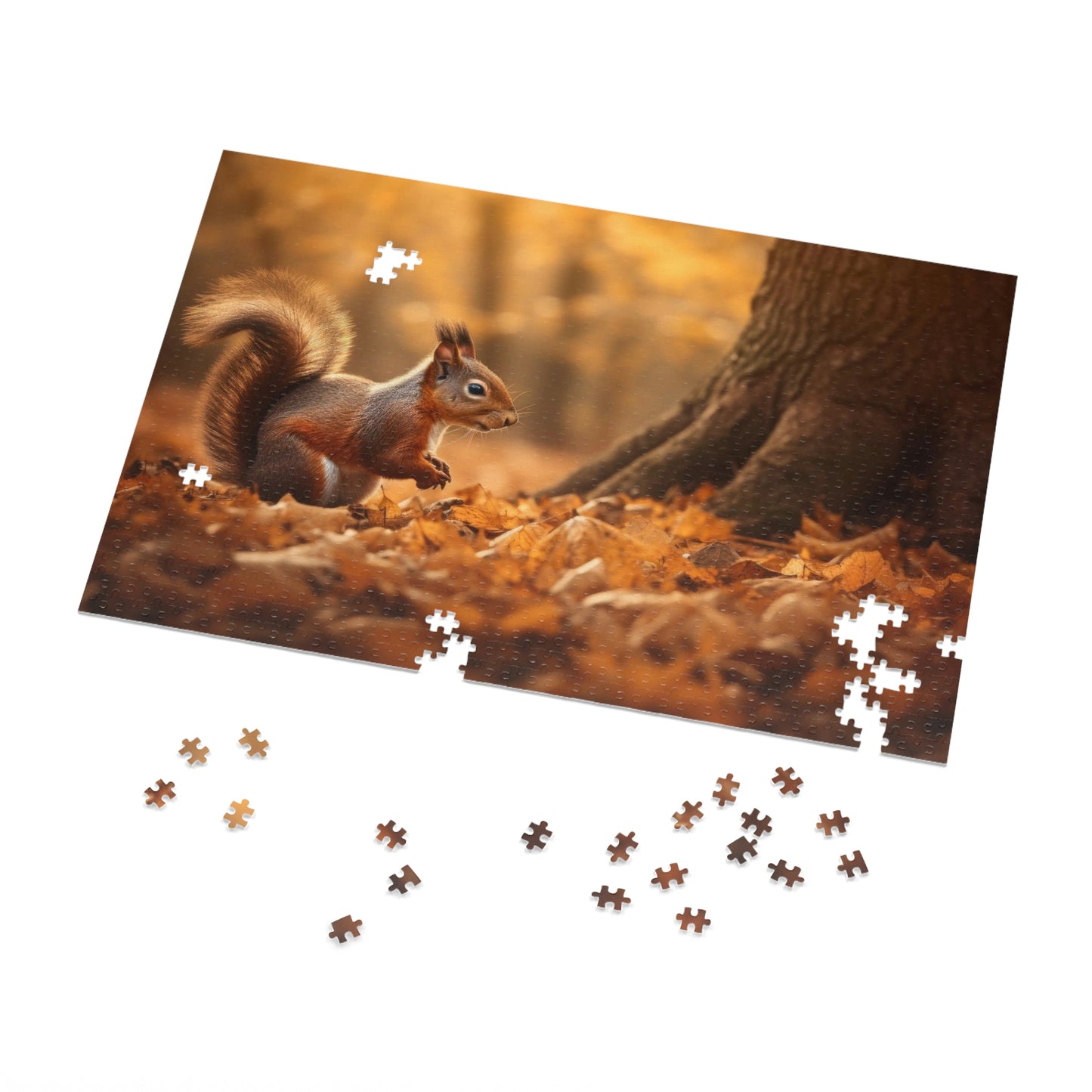 Squirrel's Autumn Harvest 1 (500, 1000 piece)