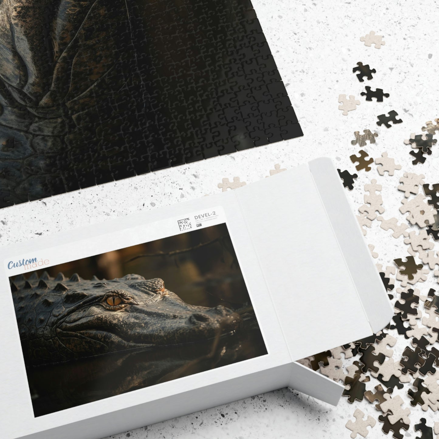 alligator puzzle box