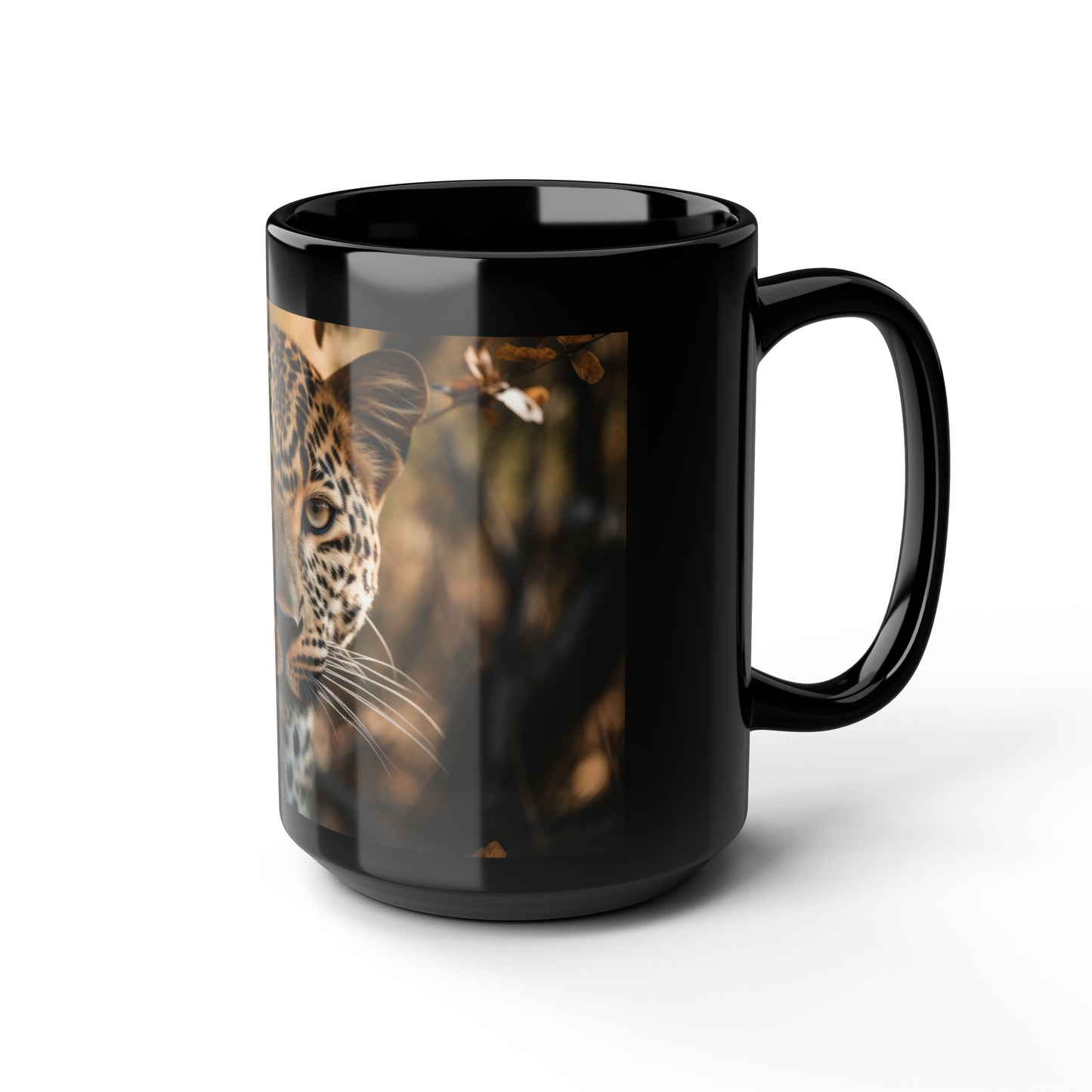 Leopard Mug - 15oz Ceramic Mug