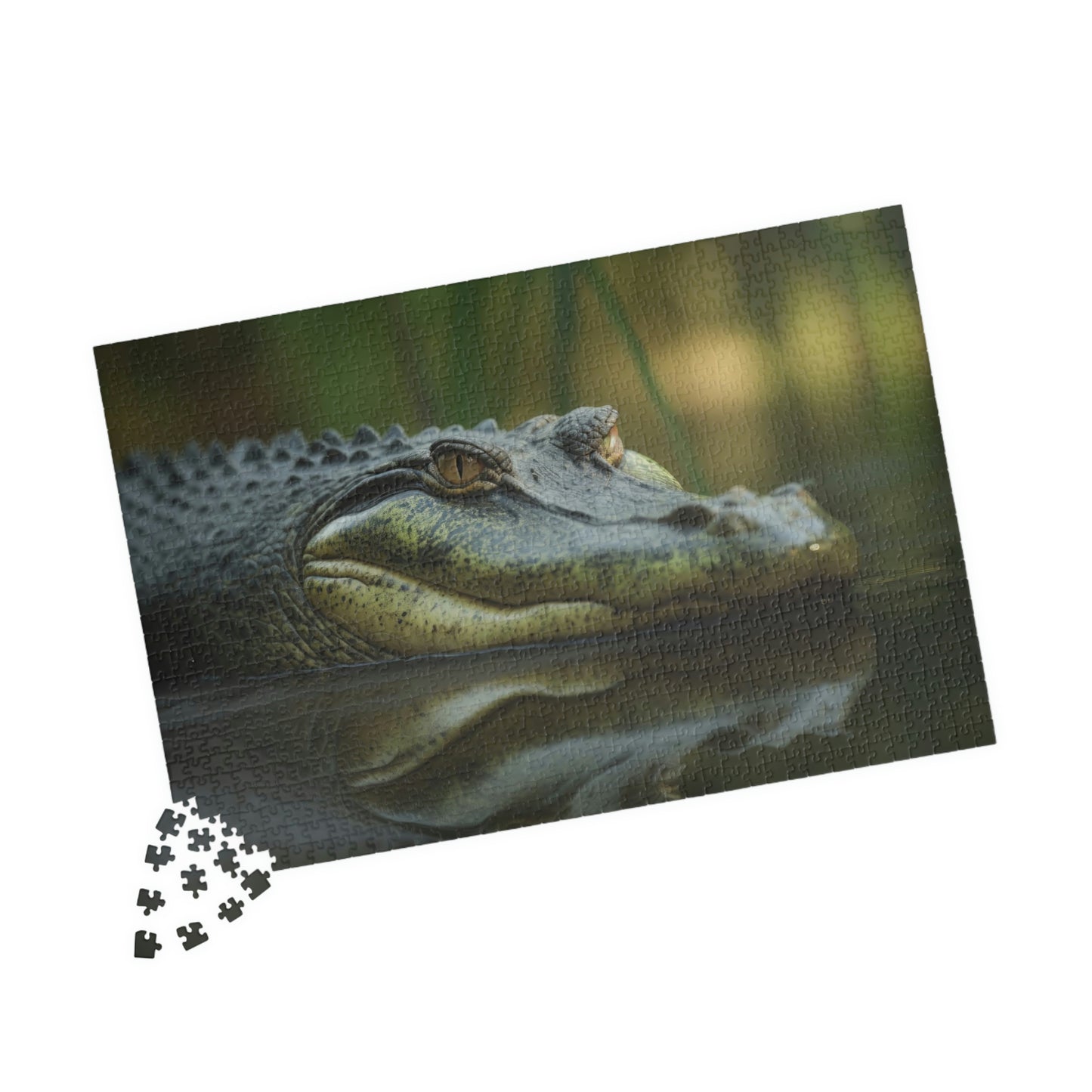 alligator puzzle pieces