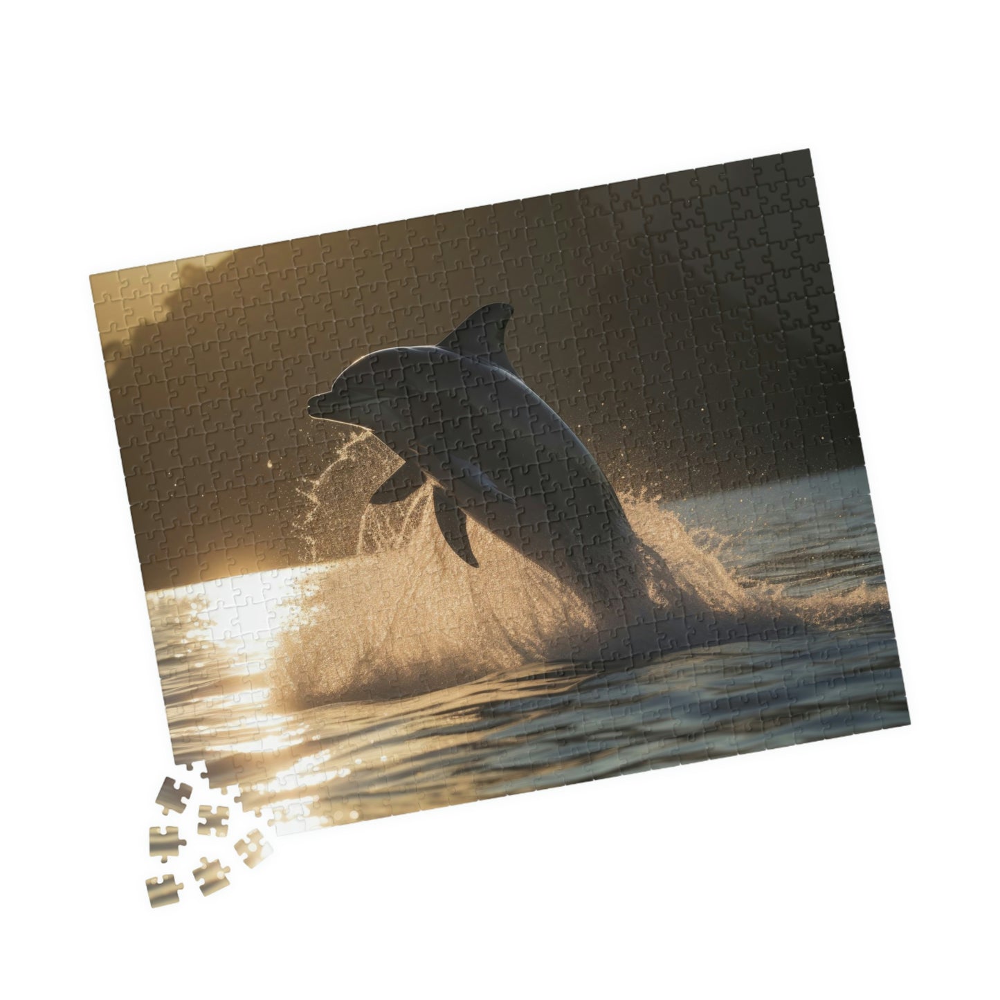 Dolphin Puzzle (500, 1014-piece)