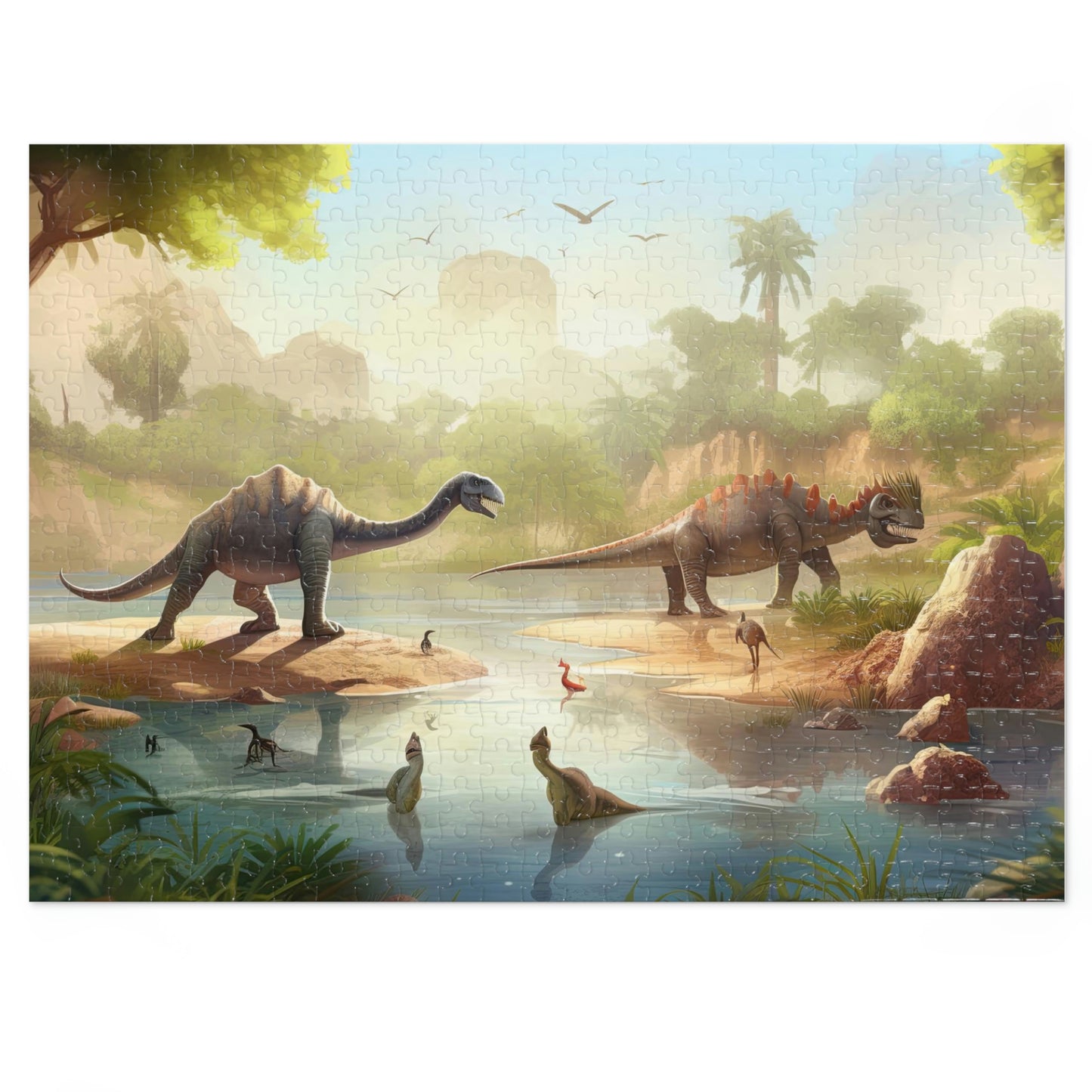 Dinosaur's Cretaceous Oasis 2 (500, 1000 pc)