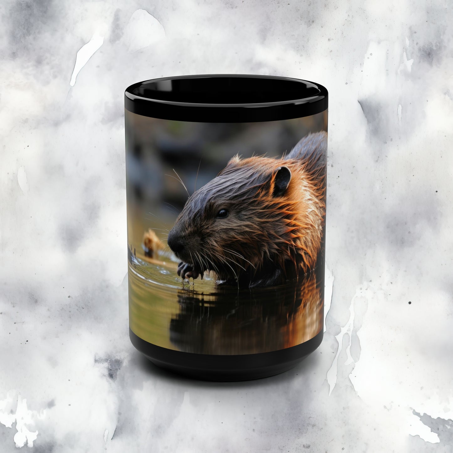 Beaver Mug - 15 oz Ceramic Mug