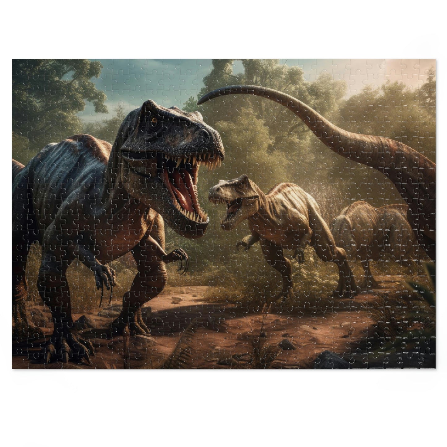 Dinosaur's Prehistoric Kingdom 4 (500, 1000 piece)