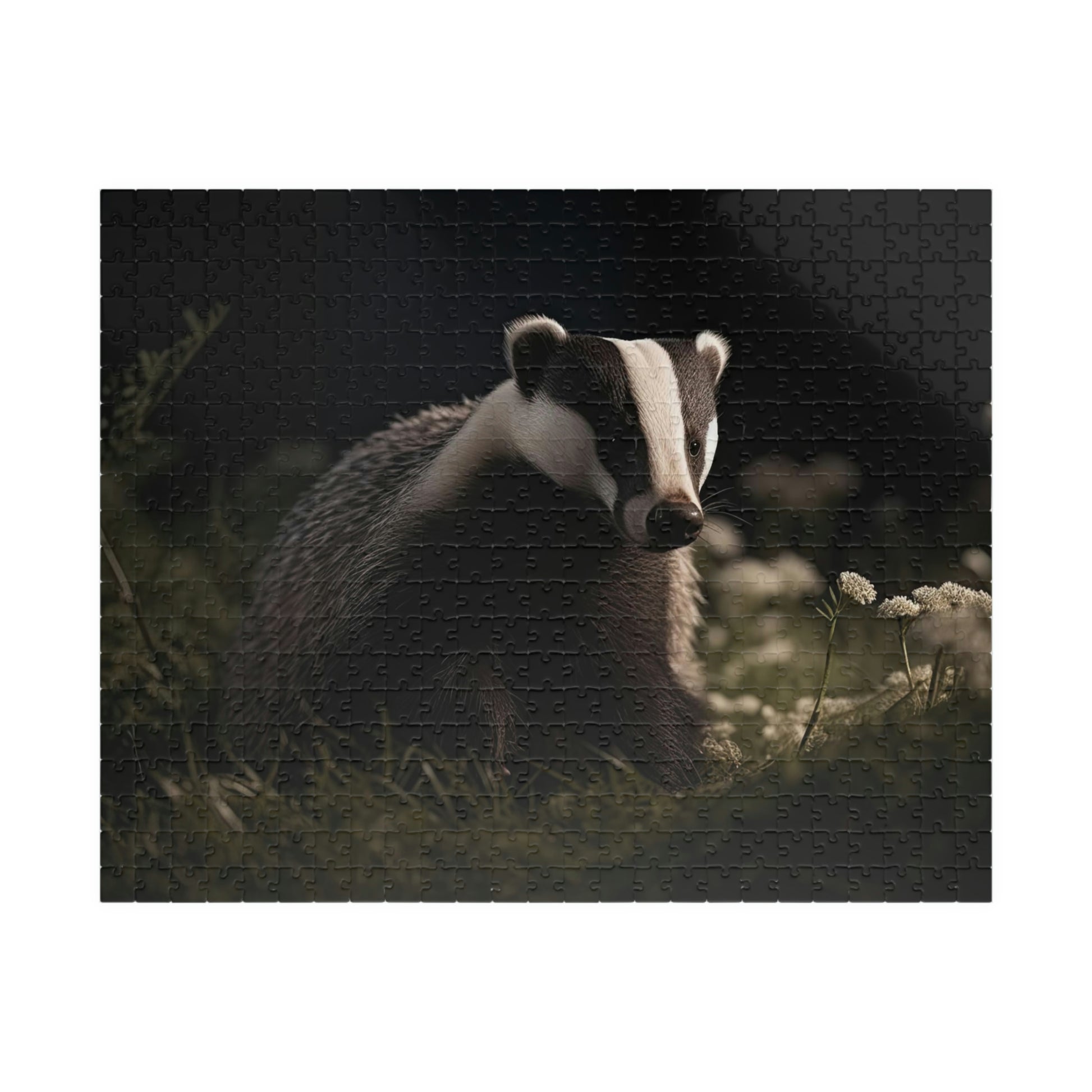 badger jigsaw puzzle